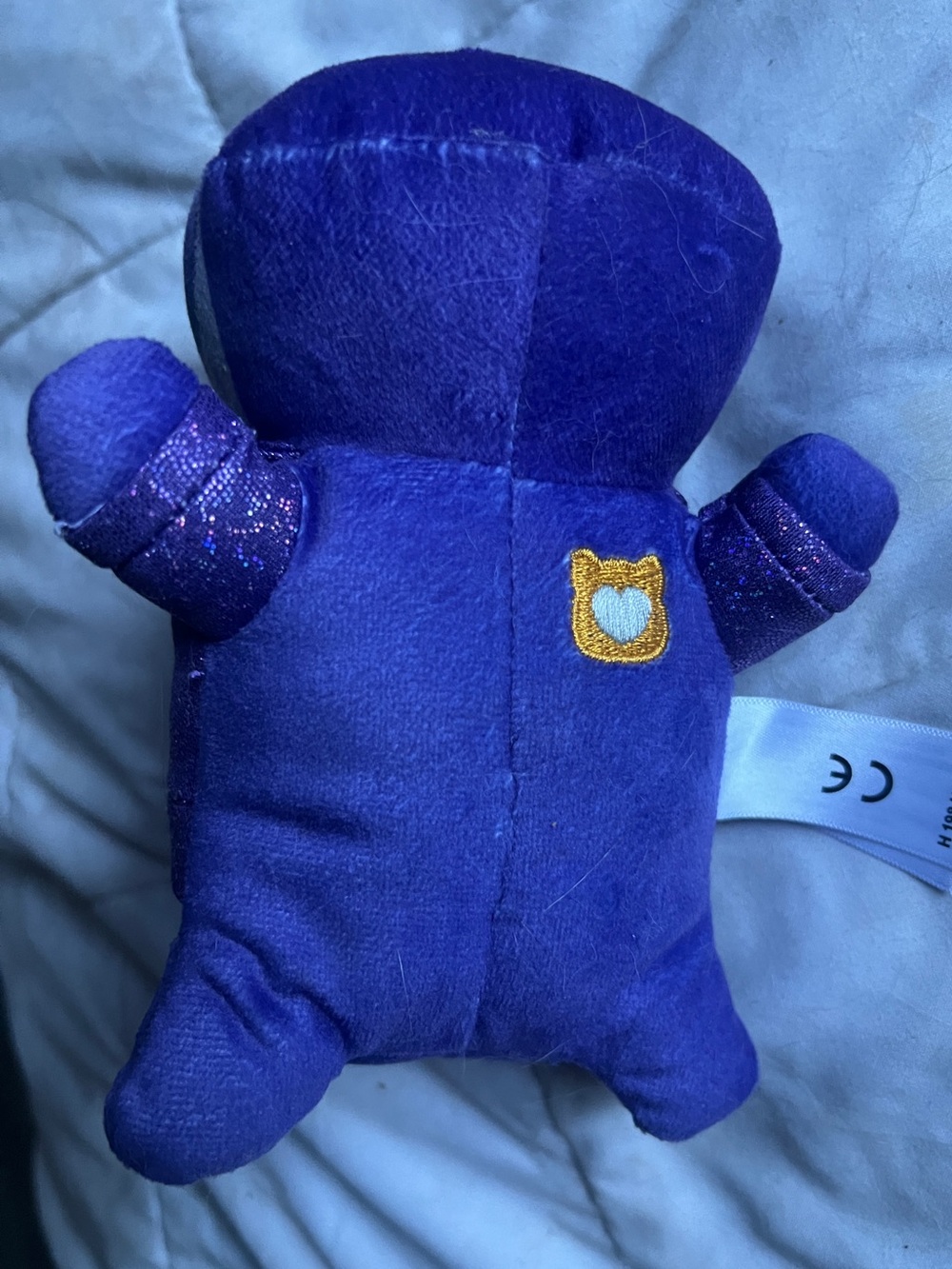 PURPLE PLUSH CHARACTER TOY
